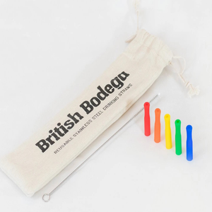 REUSABLE STAINLESS STEEL ACCESSORIES - British Bodega 